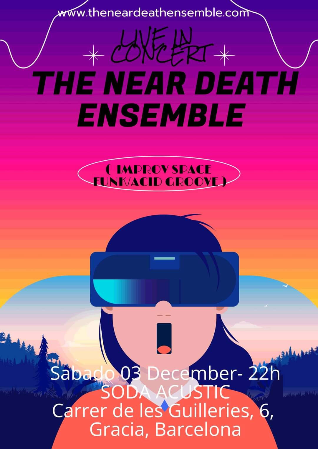 the near death ensemble live at sinestesia